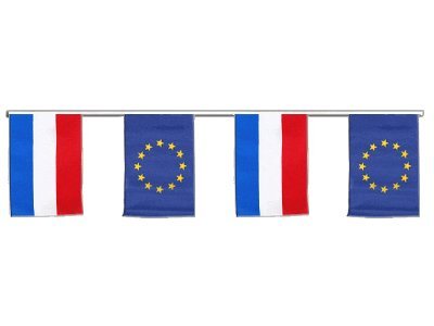 Guirlande Pays-Bas Union européenne de 6 mètres pour décoration festive