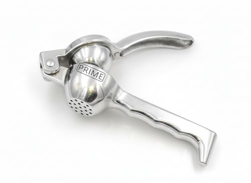 Image of Prime Bakers and moulders Aluminium Lemon /Lime Squeezer, Hand Press (Silver)