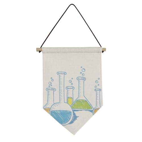 Toile à suspendre tube à essai chestry pour embellir votre salon moderne