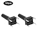 Respicefinem 100PCs Momentary Tactile Button Switch Industrial Accessory With High Sensitivity DIP 6x6x17mm Engineering Plastic Material DC12V 50mA