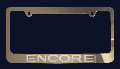 Buick Encore License Plate Frame (Zinc Metal)