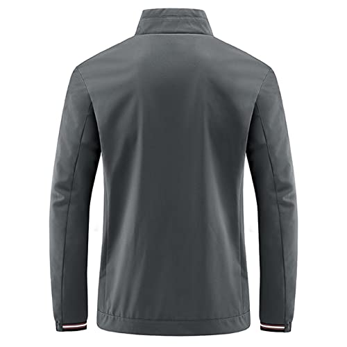 Chaqueta DGHM-JLMY 3X-Large Gris para Hombre miniatura 2