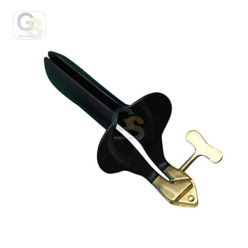 1-Collin Speculum Medium Black Coated Ob/Gyne Instruments by G.S Online Store