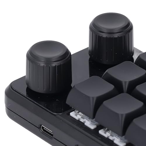 Boutons de clavier mécanique 12 touches programmation macro RVB avec contrôle musique
