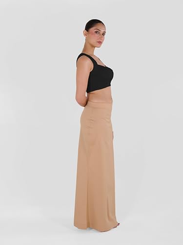 Image of I AM BY DOLLYJAIN D'coat Simple with Extender Length Adjustable for Women - 99% Cotton, 1% Lycra Stylish Lightweight Coat for Casual and Formal Wear
