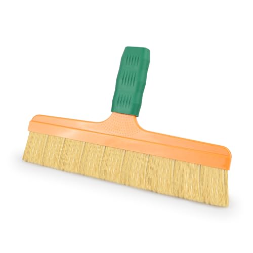 EHDIS Brosse à tapisser avec poignée antidérapante, 30,5 cm de large, dépoussiéreur, brosse à peintre, outil de collage professionnel ou bricolage pour...