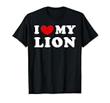 I Love My Lion, J'Aime Mon Lion T-Shirt