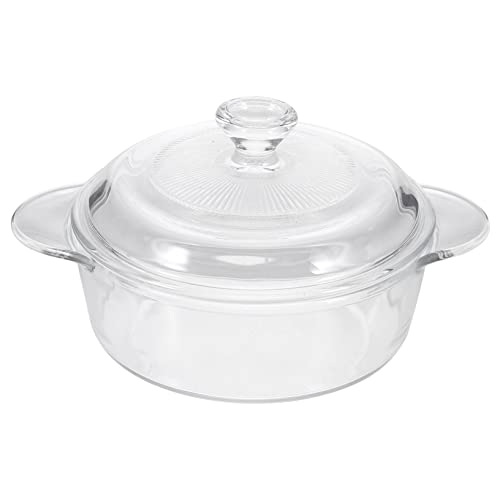 MAGICLULU Tazón De Vidrio Para Fideos Instantáneos Olla Para Sopa Cazuela Cocina Olla De Cocina Olla De Vidrio Para Restaurantes Accesorios Para El Hogar Olla Sopera De Cocina