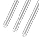 LAVMHAB 6063 Aluminium Rundstab 12mm x 200mm, solide runde Schäfte Aluminium Stäbe Rundstab für DIY Bastelmodelle (3 Stück)
