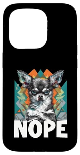 Chihuahua Meme T�A���̎�����̂��߂̖ʔ����`�����̎q�� �X�}�z�P�[�X iPhone 15 Pro �p