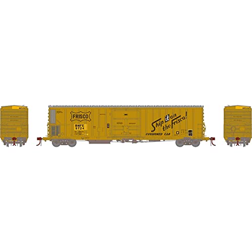 Athearn HO 57' Mechanical ReeferBNFE/Yellow/Ex-SLSF #9724 ATHG66302 HO Rolling Stock