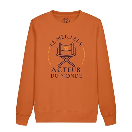 Sweatshirt enfant meilleur acteur du monde pour petit comédien de cinéma