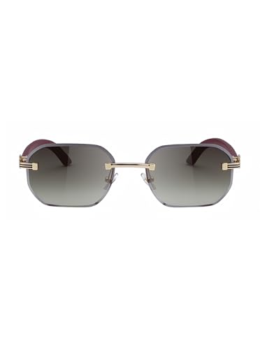 Image of Rimless Sunglasses for Men&Women with Narrow Face Fashion Frameless Shades(3050)