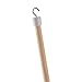 DMI Dressing Stick Wood with Metal and Vinyl Hooks, Lightweight Dressing Aid for Elderly and Handicapped, Zipper Aid, Tool for Retrieving Items, 27 Inches, DMI