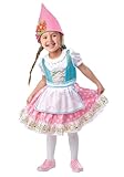 Fun Costumes Pink Pastel Garden Gnome Girl's Toddler Costume | Storybook Costumes | Comfortable For Extended Wear 2T/4T