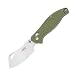 Firebird Folding Knife F7551 GANZO Pocket Folding Hunting Knife Carbon Fiber Handle SS Blade (Green)