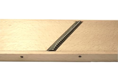 Foto von Karottenhobel, Karottenreibe, Тёрка-Корейка, Gemüsereibe, Gemüsehobel Küchenreibe mit Edelstahlklingen, Reibe Hobel für Karottensalat (Holz: Durchmesser 2 mm, Feiner Rieb)