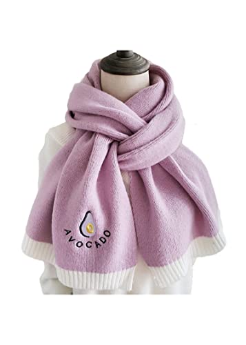 Bufanda de invierno LOTIE color sólido chal elegante para mujer 3