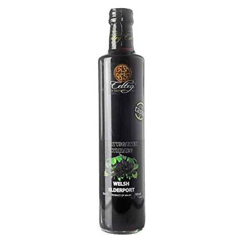 Celteg Welsh Elderport (500ml Bottle, 18% ABV) Cover