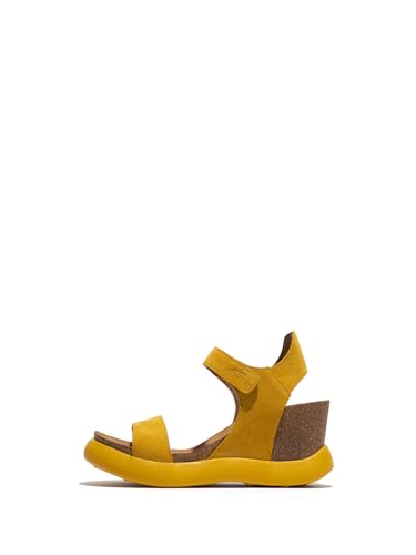 Fly London GOGO967FLY, Sandalias Mujer, Yellow, 38 EU