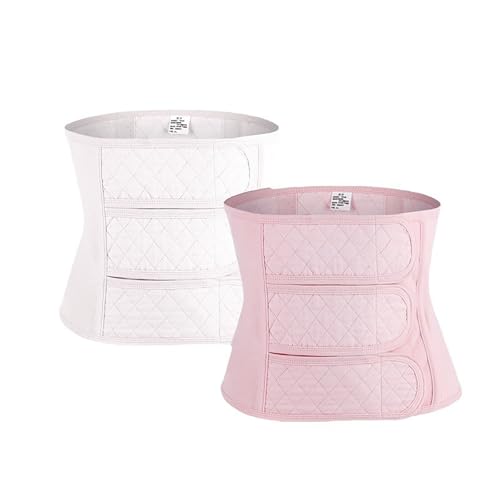 Faja postparto talla Large color Rosa ajustable para recuperación miniatura 3
