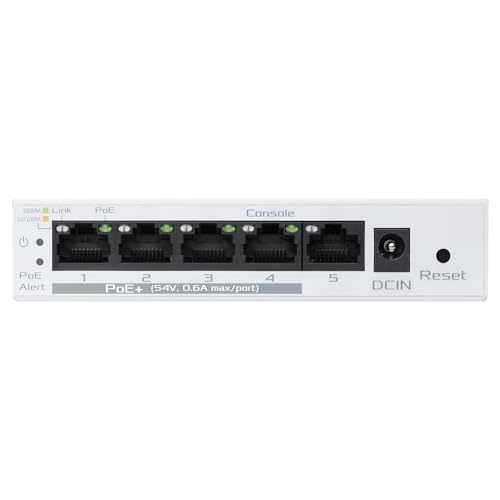 Asus Expertwifi EBP15 - Gestione Switch Poe+ Di 5 Porte Gbe, 4 Porte Poe+, 60 W, Compatibile Con Access Point Poe, Telecamere Ip, Telefoni Voip, Gestione Centralizzata Con Router Expertwifi - 11