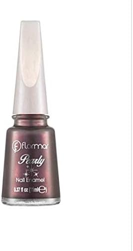 Pearly Nail Enamel Chrome Purple Shade