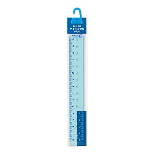 Midori métrique CL Règle 15 cm Bleu 42233006 accessoire dessin