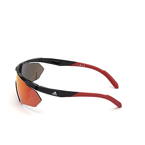 Sunglasses Adidas Sport SP 0027 01L Shiny Black/Roviex Mirror2