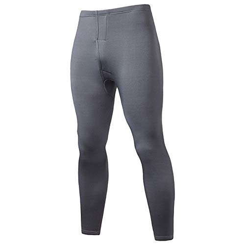 2PCS Mens Winter Warm Ultra-Soft Base Layer Fleece Lined Thermal Top & Bottom Underwear Set4