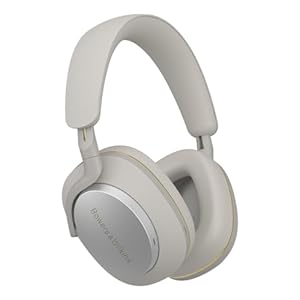 Bowers & Wilkins Px7 S2e Over-Ear Headphones – Enhanced Noise Cancellation & Transparency Mode, Crystal-Clear Calls, Bluetooth, 30-Hour Playback, Cloud Grey