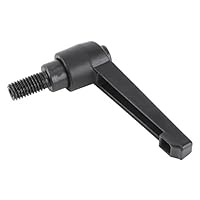 M8 Klemmhebel Außengewinde Maschinenverstellbarer Griff Klemmhebel mit Bolzen 16/20/25/30/40/60 mm(M8*30)