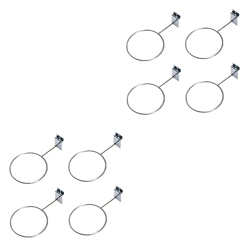 Amosfun-4-Stueck-Gymnastikballstaender-Kugelspeicher-Basketballaufbewahrung-Basketballregal-fuer-die-Garage-Kugelhalter-fuer-Garage-Kugelregal-Basketballstaender-Lagerregal-Metall-Halterung
