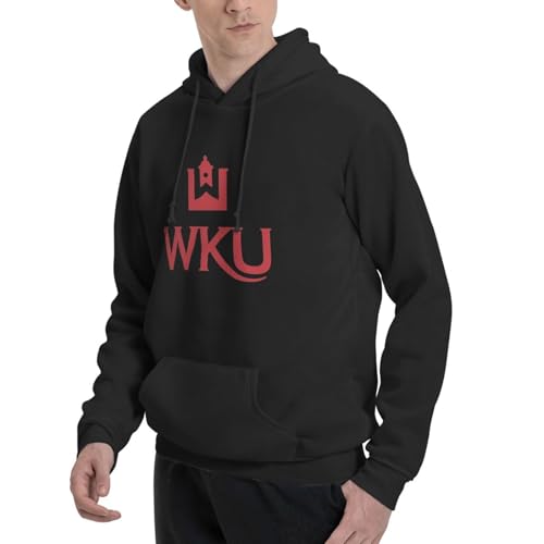 Western Kentucky University Men'S Fleece Hoodie Sweatshirt Winter Casual Pullover With Pockets Hoodies3