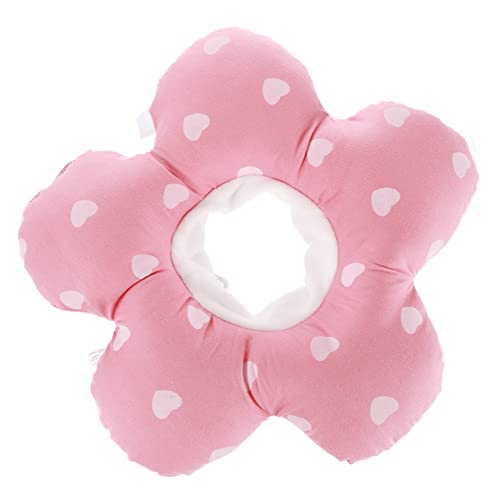 HANABASS ペット用防咬カラー 猫用エリザベスカラー 軽量柔らか素材 手術後保護 傷口舐め防止 ファッショナブルでかわいいデザイン