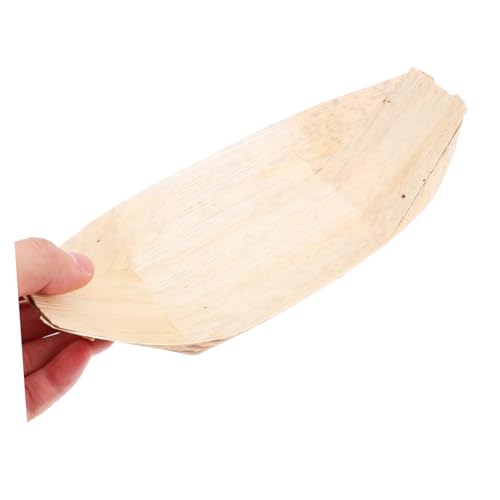 Platos desechables forma barco para sushi x40 miniatura 4