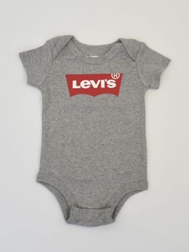 Levi's Kids Batwing 2-pak body dla dzieci, uniseks, szary