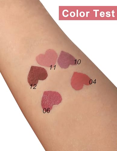 Jutqut Wasserfester Lipliner, Lippenstift Long Lasting, Waterproof Wischfest Lip Liner, Matte Liquid Lippenkonturenstift, High Pigmented Makeup Lip Pencil, Smooth Lippenliner, natürlich Lipstick