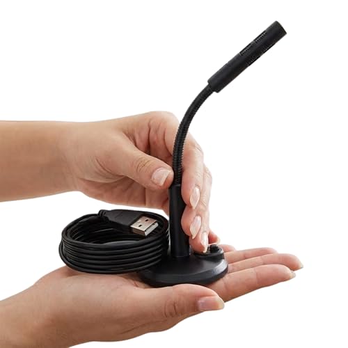 Image of Drumstone (𝐒𝐩𝐞𝐜𝐢𝐚𝐥 𝟏𝟓 𝐘𝐞𝐚𝐫𝐬 𝐖𝐚𝐫𝐫𝐚𝐧𝐭𝐲 USB Computer Microphone, Plug and Play Desktop Mic for PC Laptop, Clear Sound for Streaming, Podcasting, Recording, Gaming and Online Calls