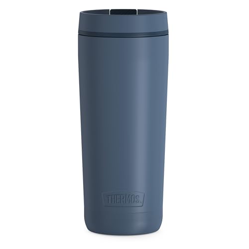 Thermos GUARDIAN MUG 0,50 l, lake blue, Isolier-Trinkbecher aus Edelstahl mit Pulverbeschichtung, Edelstahlbecher, Coffee to go Becher, einfaches Handling, absolut dicht, spülmaschinenfest