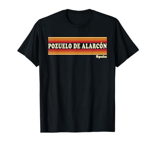 Vintage 80s Pozuelo de Alarcón España Retro Gráfico Camiseta