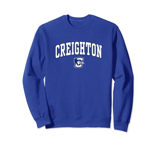 Creighton Bluejays Arch Over Royal Officially Licensed Sweatshirt