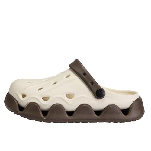Sandalias con agujeros de doble uso y suela gruesa para parejas en verano