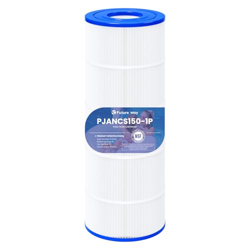 Future Way CS150 Pool Filter Cartridge Replacement for Jandy CS150 CCX1500RE Replace Jandy R0462300 Pleatco PJANCS150 PXST150 150 sq. ft