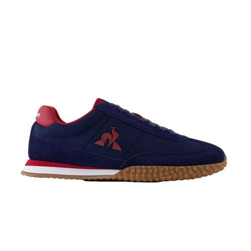 Le Coq Sportif - R500_2 PS - Chaussures Enfant Confortables pour Sport et Quotidien - Tige Textile Polyester - Semelle EVA TPR - Taille 34 - Vert June Bug...
