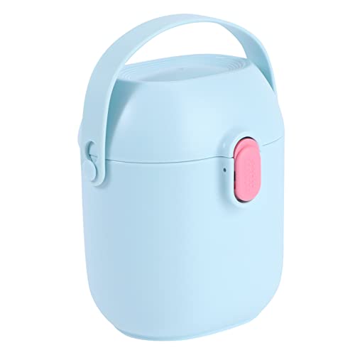 CIMAXIC Caja De Almacenamiento De Leche En Polvo Para Bebé Contenedor Portátil De Comida y Snacks Con Cucharita Gran Capacidad Color