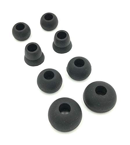 PB3 Earbuds Replacement Tips Ear Pads Compatible with Monster Beats Dr. Dre Beats Powerbeats3 Powerbeats2 Powerbeats1 Wireless Stereo Headphones- 4