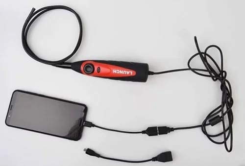 Endoscope USB HD Launch VSP-600 - Caméra D'inspection 5.5mm 1280x720 Pour Mécanique