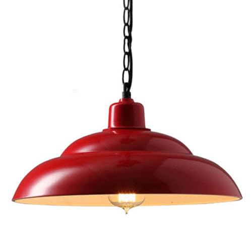 Lustre suspension E27 en fer forgé style industriel Amen haut de gamme