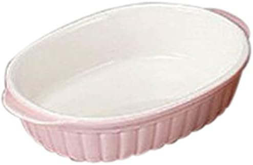 Set of 10, Heat Resistant Pink Boat-shaped Au Gratin [7.3 x 4.9 x 1.6 inches (18.5 x 12.5 x 4 cm)] [Western Tableware, Restaurants, Hotels, Cafes, Restaurants, Commercial Uses]
